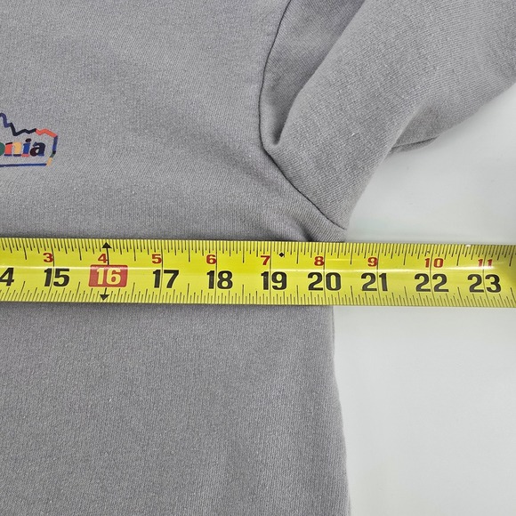 Patagonia Wideline Crewneck Sweatshirt Womens M Gray Save Our Home Planet! - Picture 7 of 8